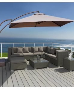 Quitasol Lateral 2,7 mt Taupe