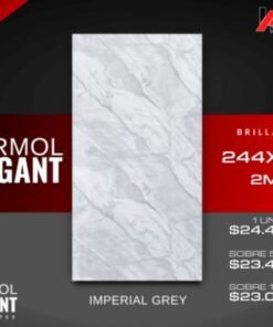 Placa Marmol Elegant Granito Gris 1.22 x 2.44 x 3 mm (pme-16)