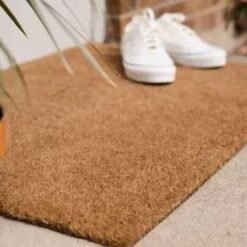 Limpia Pies Coco Liso Cafe 45x75 C/u