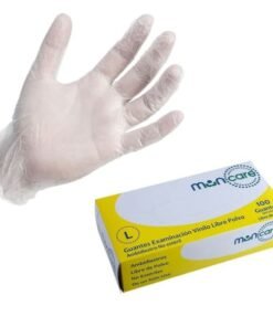 Guante Vinilo Blanco (l) C/u Muncare