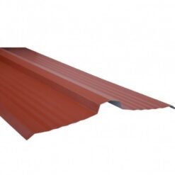 Caballete Teja Cont. 40x3.0mt Rojo Recto C/u