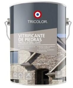 Barniz Vitrificante Piedras Tricolux Brillante Tricolor