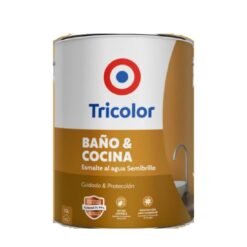 Base A Baño Y Cocina Tricolor Esmalte al Agua (cobre) Galon