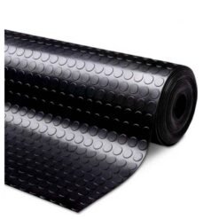 Piso Goma Estoperol Negro 1.0 (ancho) x mt Lineal