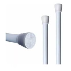 Barra Extensible 75 cm A 130 cm Blanca