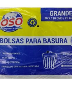 Bolsa Basura 80x110cm x Pqt Oso