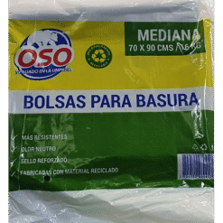 Bolsa Basura 50x70cm x Pqt Virutex