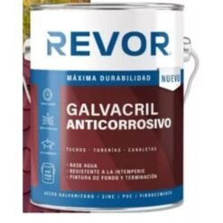 Galvacril Anticorrosivo Revor Gris 1 Gl (pinta Todo)