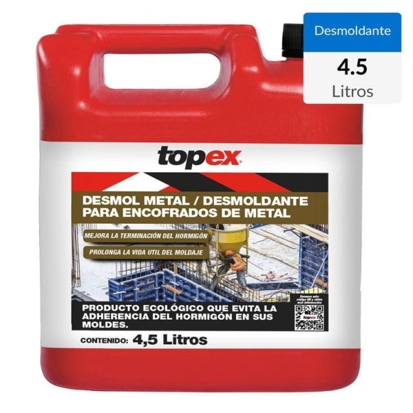 Desmoldante Metal 4.5 Lts Bidon Topex