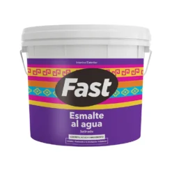 Esmalte al Agua Blanco Satinado Fast (tineta)