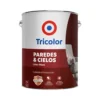 Latex Paredes Y Cielo Blanco Perfecto Litro Tricolor