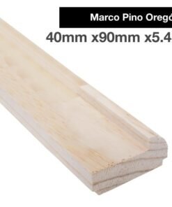 Marco Puerta 2 x 4 x 5,40 Pino Oregon (juego)