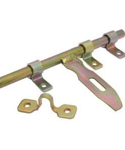 Cerrojo Carcelero Negro 12" x 5/8 (bolsa) Lioi