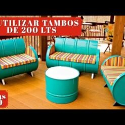 Tambor Metal 200l Reciclado