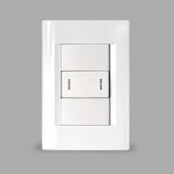 Enchufe Embutido Simple Blanco Kalop