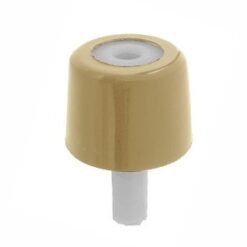 Tope Puerta Plastico Beige Goma C/u