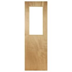 Puerta Terciado 70cms x 2mts C/marco sin Vidrio