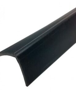 Nariz de Grada Pvc 37x37mm Negro 3 Metros Dvp