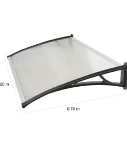 Alero Listo 1.00x1.20mts Transparente Dvp