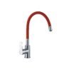 Monomando Lavaplatos Cuello Flexible ( Rojo ) Taumm