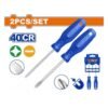 Set Destornillador Largo 2pzs Wadfow (wss2302)