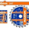 Disco Sierra 7 1/4" 24 Dts Wadfow (wtc1k04)