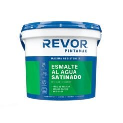 Esmalte al Agua Satin Pintamax Revor Blanco 1 Gl