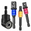 Set Adaptador de Enchufe 3 Piezas 1/4,3/8,1/2 (wsv4k02)