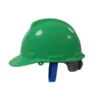 Casco Verde con arnés