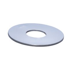 Roseta Acero Inoxidable 6" Redonda