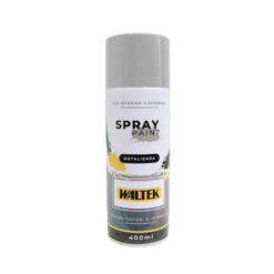 Spray Metalizado Plateado 400ml Waltek