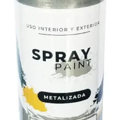 Spray Metalizado Plateado 400ml Waltek