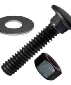 Perno Hex. 1/4"x3" G-2 C/u Negro