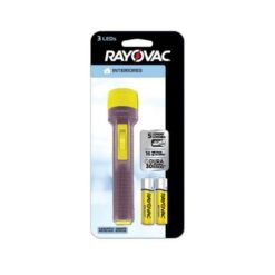 Linterna Plastica Rayovac 3 Leds ( Incluye 2 Pilas Aa )