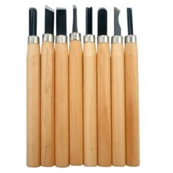 Gubias 8 Pcs Wood Carving