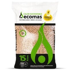 Bolsa Pellet 15 Kg. Ecomas
