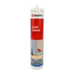 Adhesivo Montaje 300 Ml Wurth (clavo Liquido)