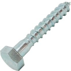 Tirafondo Hex. 5/16 x 4"