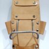 Porta Martillo Cuero con porta huincha, escuadra y lapiz