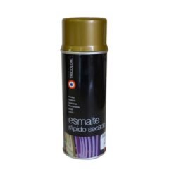 Spray Metalizada Dorado 485ml Tricolor