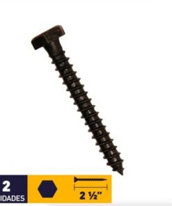 Tirafondo Hex. 1/4"x21/2" C/u