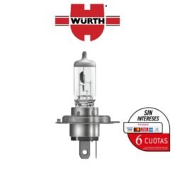 Ampolleta 12v 60/55w Halogena H4 P43t Wurth