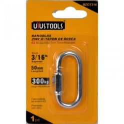 Bandola Mosqueton C/rosca 3/16" 50mm 300kg (bzot316)