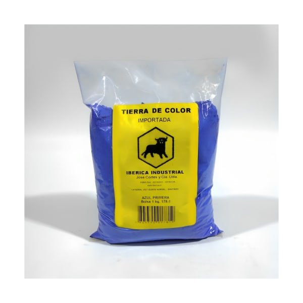 Tierra Color Azul Bolsa 1 Kilo