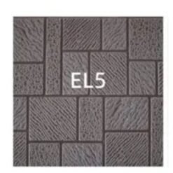 Revestimiento Exterior Alum. Ladrillo Plomo (re-e4) 3.85cm x 3.80mt