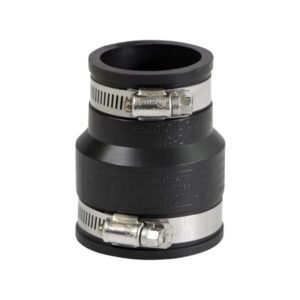 Reduccion Pvc Negra Colectro 200 x 180mm C/goma