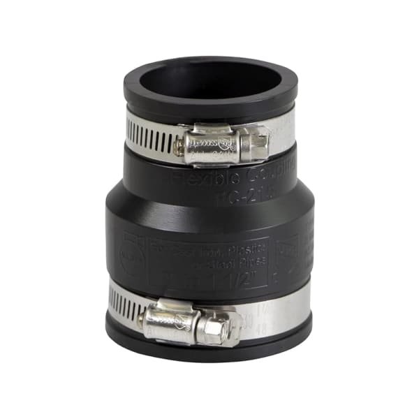 Reduccion Pvc Negra Colectro 200 x 180mm C/goma