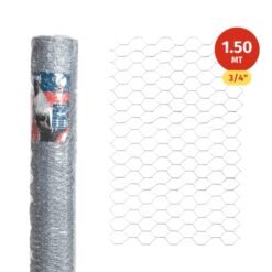 Malla Hexagonal 3/4 x 1.50x50 mt Geobosques (gallinero)