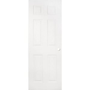 Puerta Sinfonia Hdf 6 Paneles Blanca 80cms x 2mts