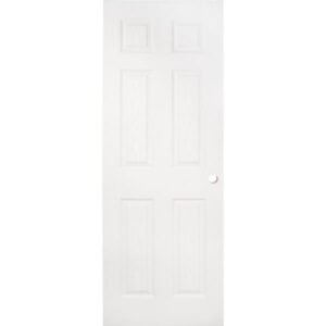 Puerta Sinfonia Hdf 6 Paneles Blanca 70cms x 2mts